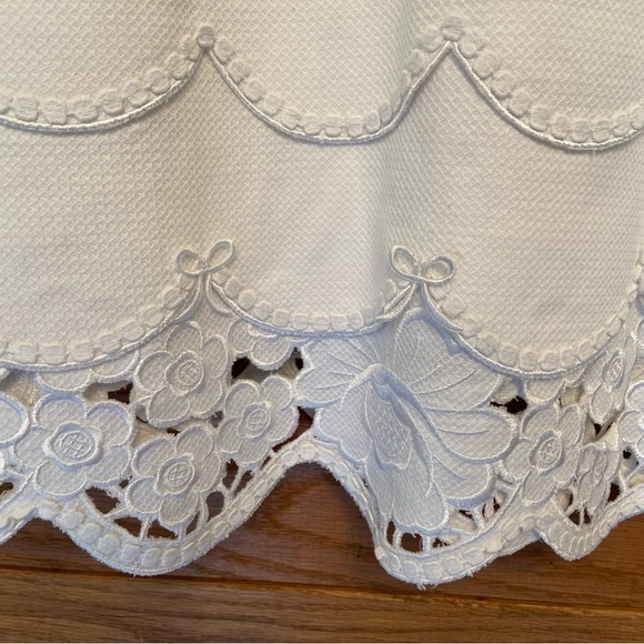Lilly Pulitzer white tiered crochet trim dress - Picture 3 of 8